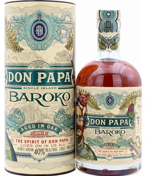 Rum Don Papa Baroko + Tuba