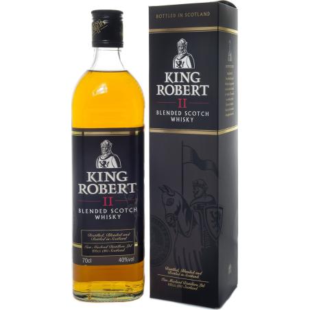 Whisky King Robert II Blended + Kartonik Prezentowy